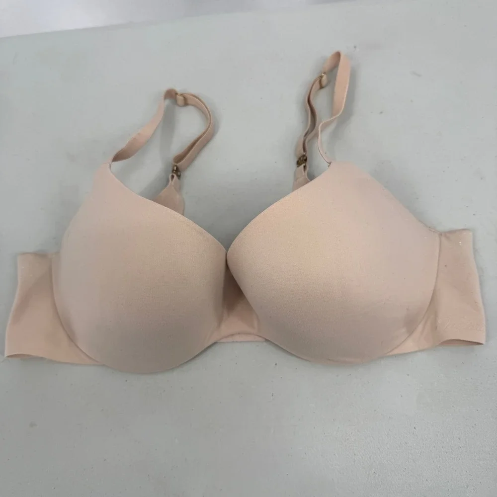 Victoria's Secret Incredible Lined Demi Bra Womens 34C Beige‎ Underwire 398058
